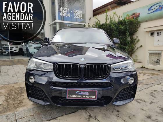BMW X4 3.0 M SPORT 35I 4X4 24V TURBO GASOLINA 4P AUTOMÁTICO BMW X4 3.0 M SPORT 35I 4X4 24V TURBO GASOLINA 4P AUTOMÁTICO